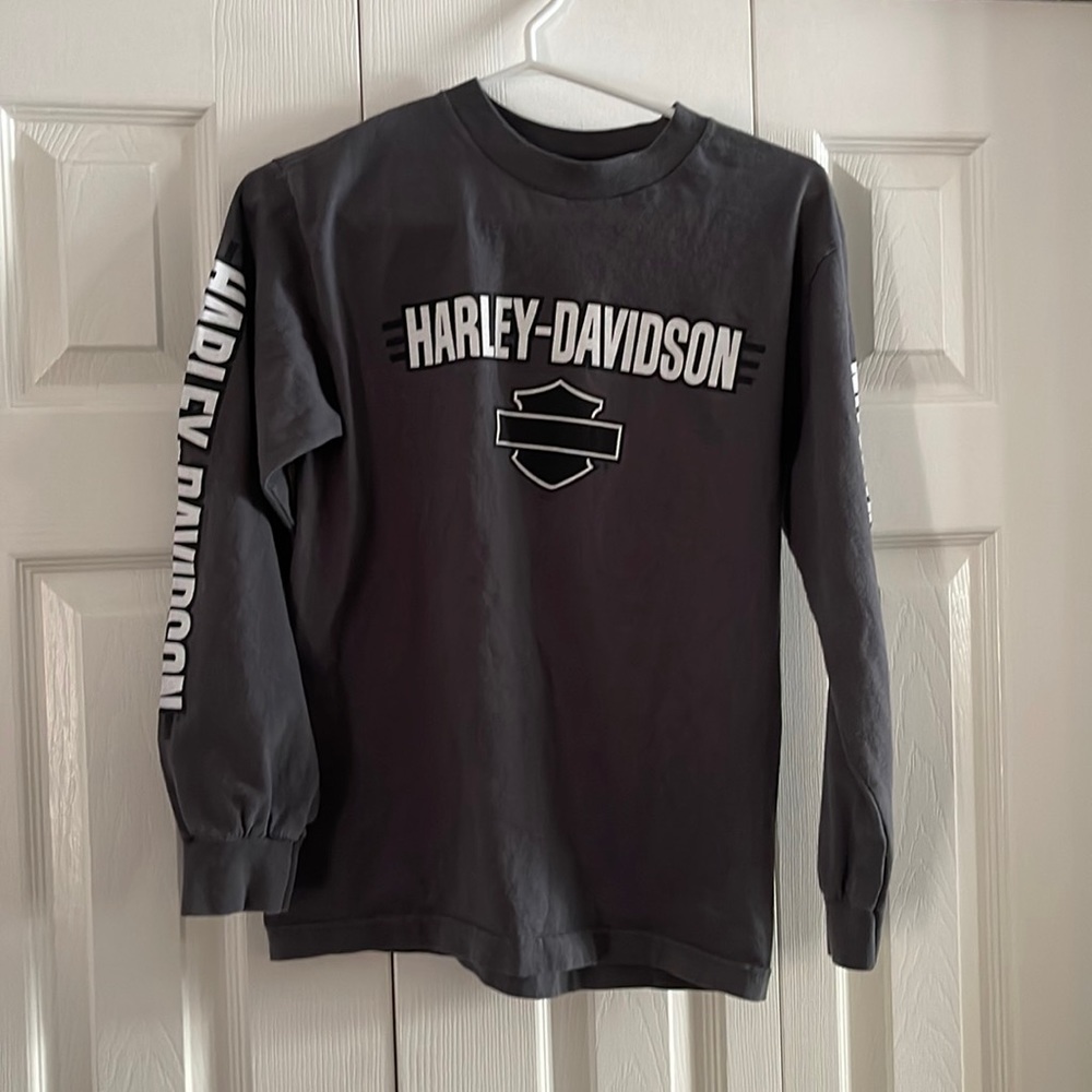 Harley-Davidson Gray Long Sleeve Tee